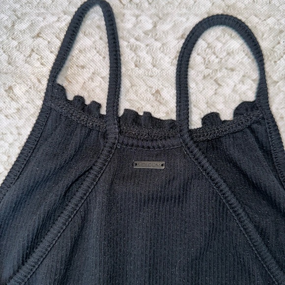 Volcom- Ruffled Rider, High Neck Top with Racer Back - Picture 5 of 10